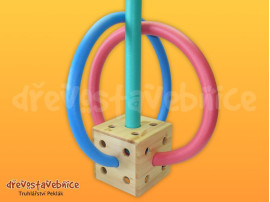 tři průměry ohebných špaget